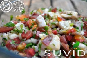 Ceviche mahi-mahi con Tequila y limón (Para 2 personas)