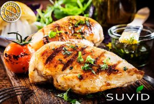 Pechuga de pollo marinada naranja y hierbas (Para 2 personas)